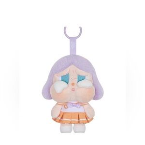 Crybaby “Sunset Concert” Series Plush Keychain From POP MART - Bright Orange